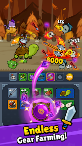 Meow Knights : Idle RPG screenshot